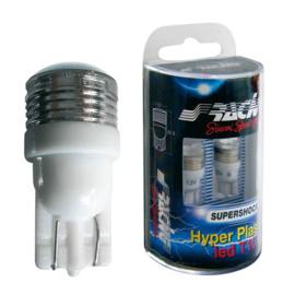 Simoni Racing T10 1-LED 'Hyper Plasma' Lampen - Hyperwhite - Set à 2 stuks