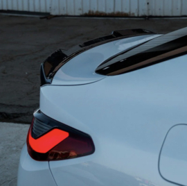Oneway Achterspoiler passend voor BMW i4 G26 M-Pack 2021- & 4-Serie G26 M-Pack/M440i 2021- - Glanzend zwart
