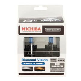SuperWhite Blauw H1 55W/12V/4200K Halogeen Lampen, set à 2 stuks (E13)