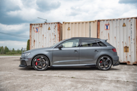 Maxton Design RACING DUURZAAMHEID SIDESKIRTS DIFFUSERS + FLAPS AUDI RS3 8V SPORTBACK
