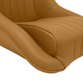 Sportstoel 'Classic' - Beige Kunstleder - Vaste rugleuning - incl. sledes