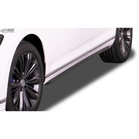 Sideskirts 'Slim' passend voor Volkswagen Passat (3G) Sedan/Variant 2014- (ABS zwart glanzend)