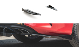 Maxton Design Street Pro Achterzijde Splitters + Flaps Mercedes-AMG C43 Coupé C205