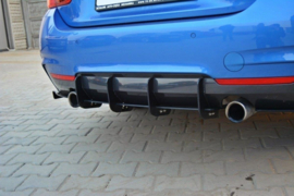 Maxton Design ACHTERDIFFUSER & ACHTERZIJDE SPLITTERS voor BMW 4 Coupé / Gran Coupé / Cabrio M-Pack F32 / F36 / F33