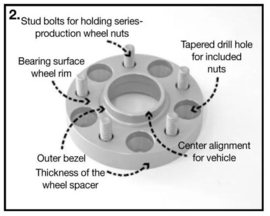 H&R DRM-Systeem Spoorverbrederset 44mm per as - Steekmaat 5x114,3 - Naaf 66,0mm - Boutmaat M12x1,25 - passend voor Nissan