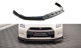 Maxton Design Frontsplitter + flappen Nissan GTR R35 Facelift