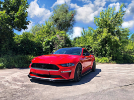 Maxton Design Frontsplitter V.2 Ford Mustang Mk. 6 Facelift