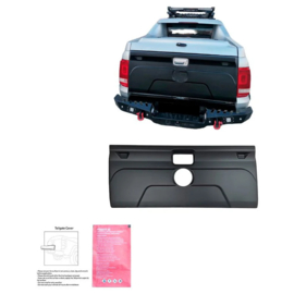 Oneway Achterklepcover passend voor Volkswagen Amarok MK1 2010-2022 - Matzwart
