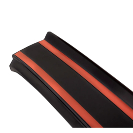 RGM ABS Achterbumper beschermlijst passend voor BMW 2-Serie F45 Active Tourer SE 9/2014-9/2021 Glanzend zwart