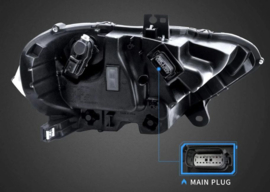 VLAND LED-koplampen voor 2018-2023 Ford Mustang OE-stijl Driver's side (left)