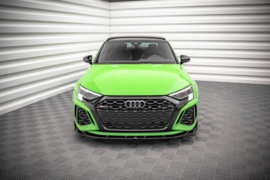 Maxton Design VOORSPLITTER V.2 AUDI RS3 8Y Gloss Black