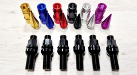Claty Spikes 28MM met sleutel - M14x1.25 - 3 delige bouten