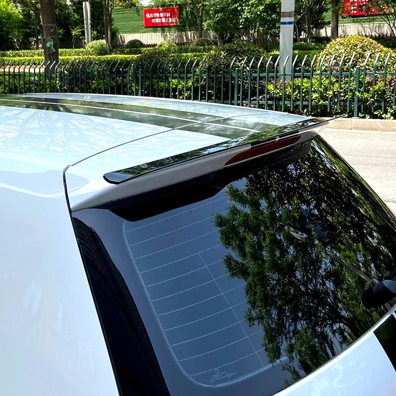 AutoStyle Dakspoiler (Spoiler Cap) passend voor Volkswagen Golf VII HB 3/5-deurs GTi/GTD/R/R-Line 2012-2019 (ABS Glanzend zwart)