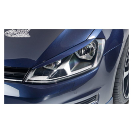 Koplampspoilers passend voor Volkswagen Golf VII 2012-2017 (ABS)