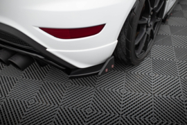 Maxton Design Achterzijde splitters V.3 + flappen Ford Fiesta ST Mk7 Facelift