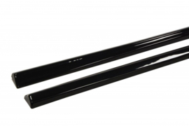 Maxton Design SIDESKIRTS DIFFUSERS AUDI S3 / A3 S-LINE 8V / 8V FL SPORTBACK Gloss Black