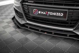 Maxton Design Street Pro Frontsplitter + kleppen Audi TT S / S-Line 8S