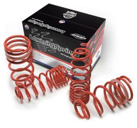 AutoStyle verlagingsveren passend voor Audi A3 Cabrio 1.4TFSi/1.8TFSi/2.0TFSi/1.6TDi/1.9TDi/2.0TDi 04/2008-11/2013 30/25mm