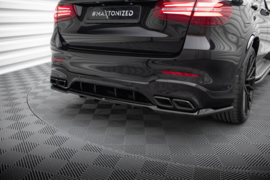 Maxton Design Achtersplitter (met verticale stangen) V.2 Mercedes-AMG GLC 63 SUV X253