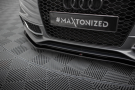 Maxton Design VOORSPLITTER V.2 AUDI S5 / A5 S-LINE 8T FL Gloss Black