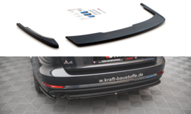 Maxton Design ACHTERZIJSPLITTERS AUDI A4 AVANT B9 Gloss Black