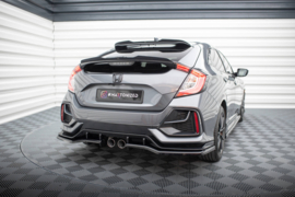 Maxton Design Achtersplitter (met verticale stangen) Honda Civic Sport Mk 10 Facelift