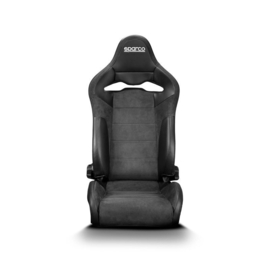 Sparco Sportstoel SP-R - Zwart Skai/Microvezel + GVK Rugleuning - Verstelbaar