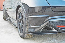 Maxton Design ACHTERZIJDE SPLITTERS HONDA CIVIC VIII TYPE S/R