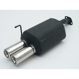 Sportuitlaat passend voor Honda Civic VII HB 1.4i 66kW/1.6i 81kW 2002-2006 2x 100mm