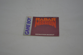 Radar Mission (GB USA MANUAL)