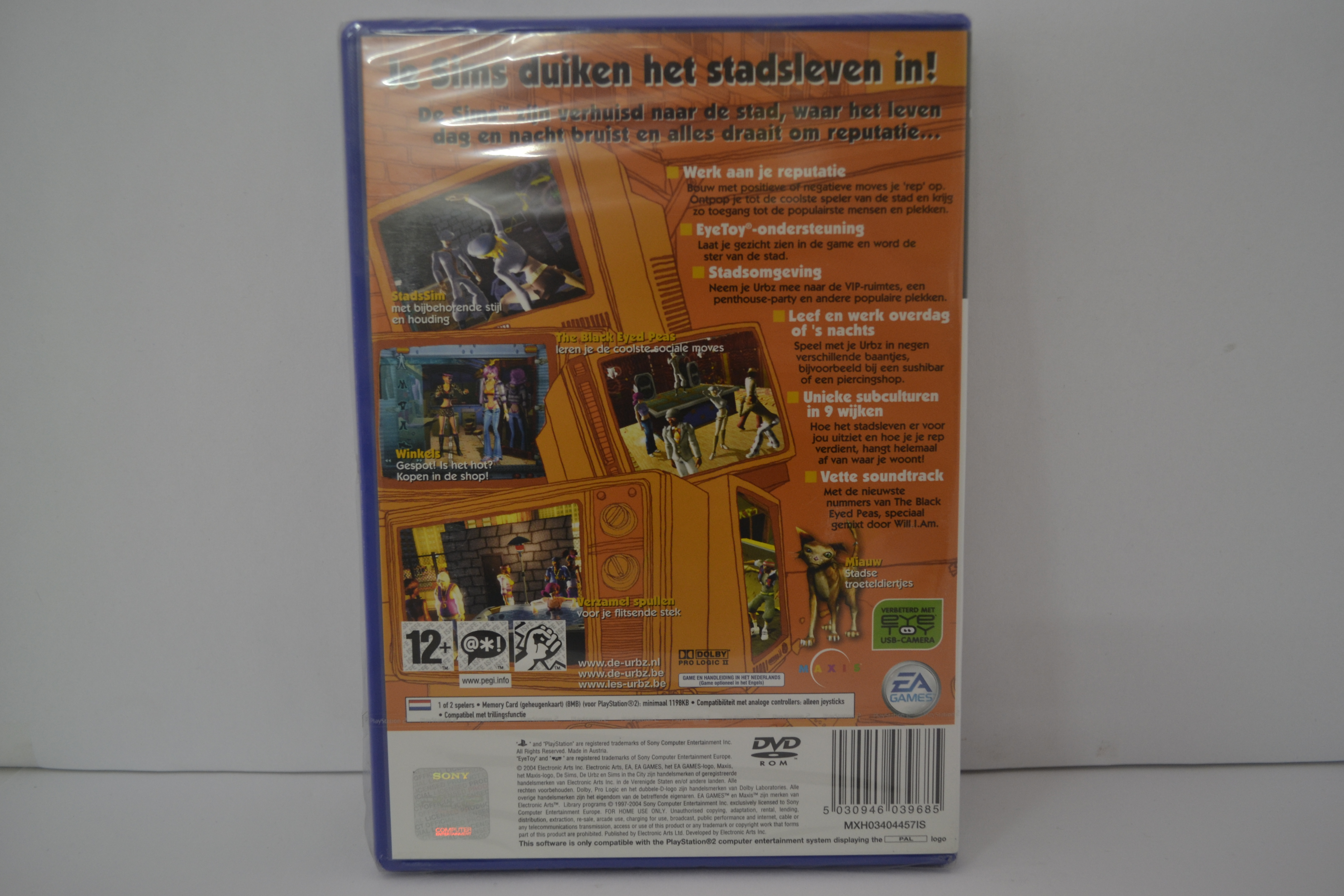 De Urbz - Sims in the City - SEALED (PS2 PAL)