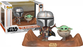 POP! The Mandalorian With Child - Star Wars: The Mandalorian NEW (390)