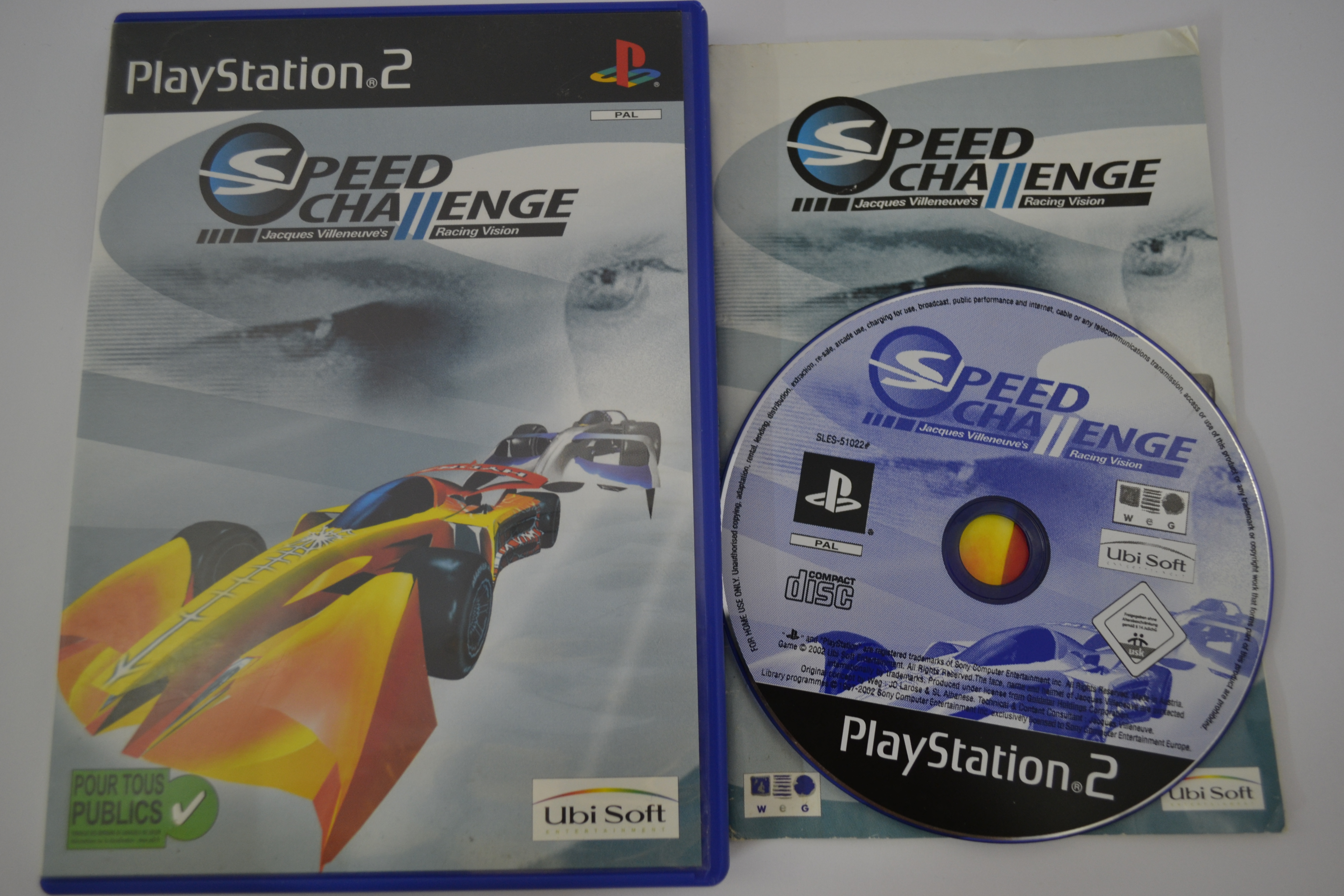 Speed Challenge Jacques Villeneuves Racing Vision (PS2 PAL)