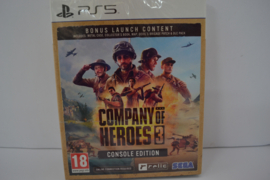 Company of Heroes 3 - Metalcase Edition - SEALED (PS5)