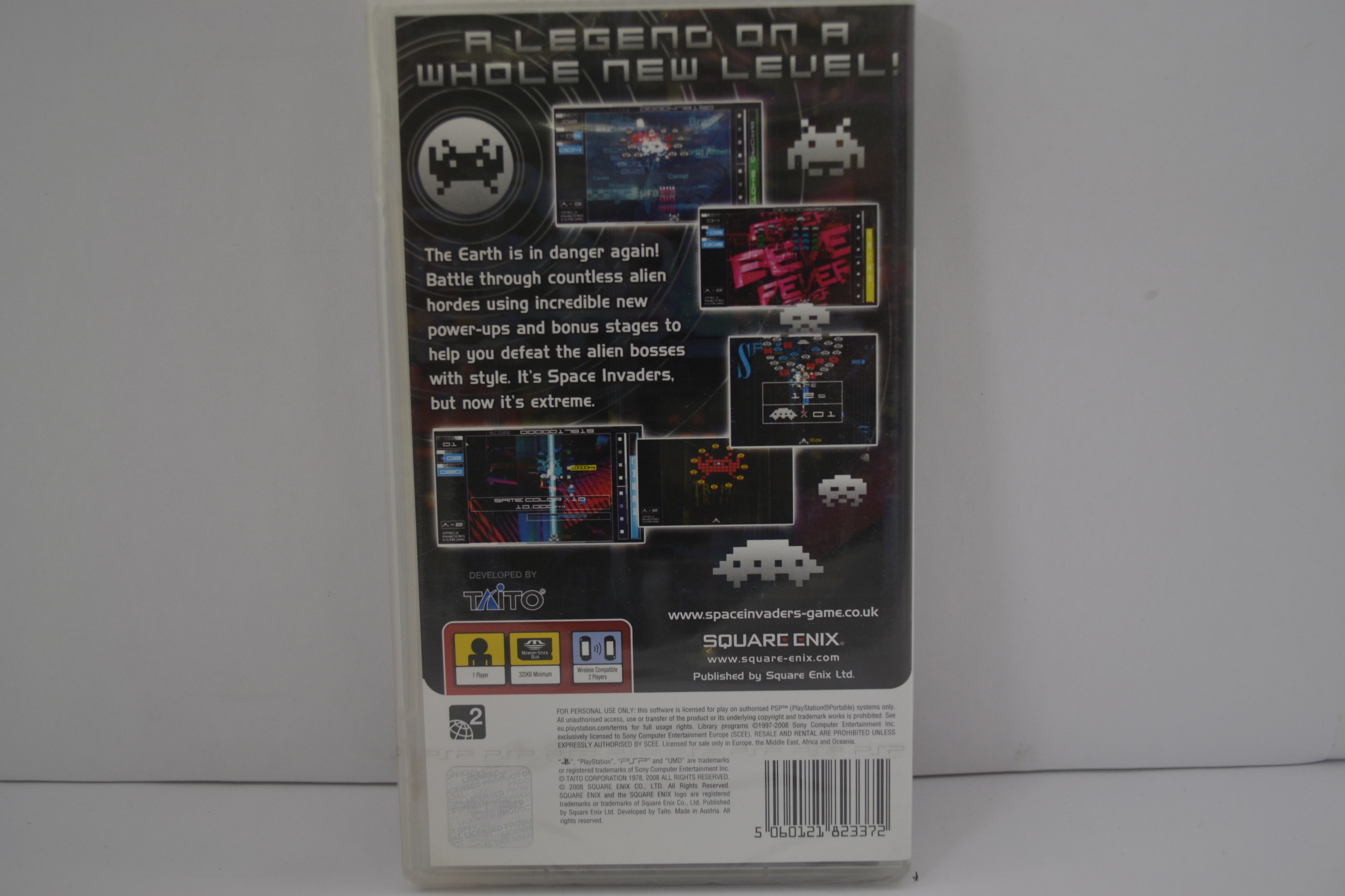 Space Invaders Extreme - SEALED (PSP PAL)