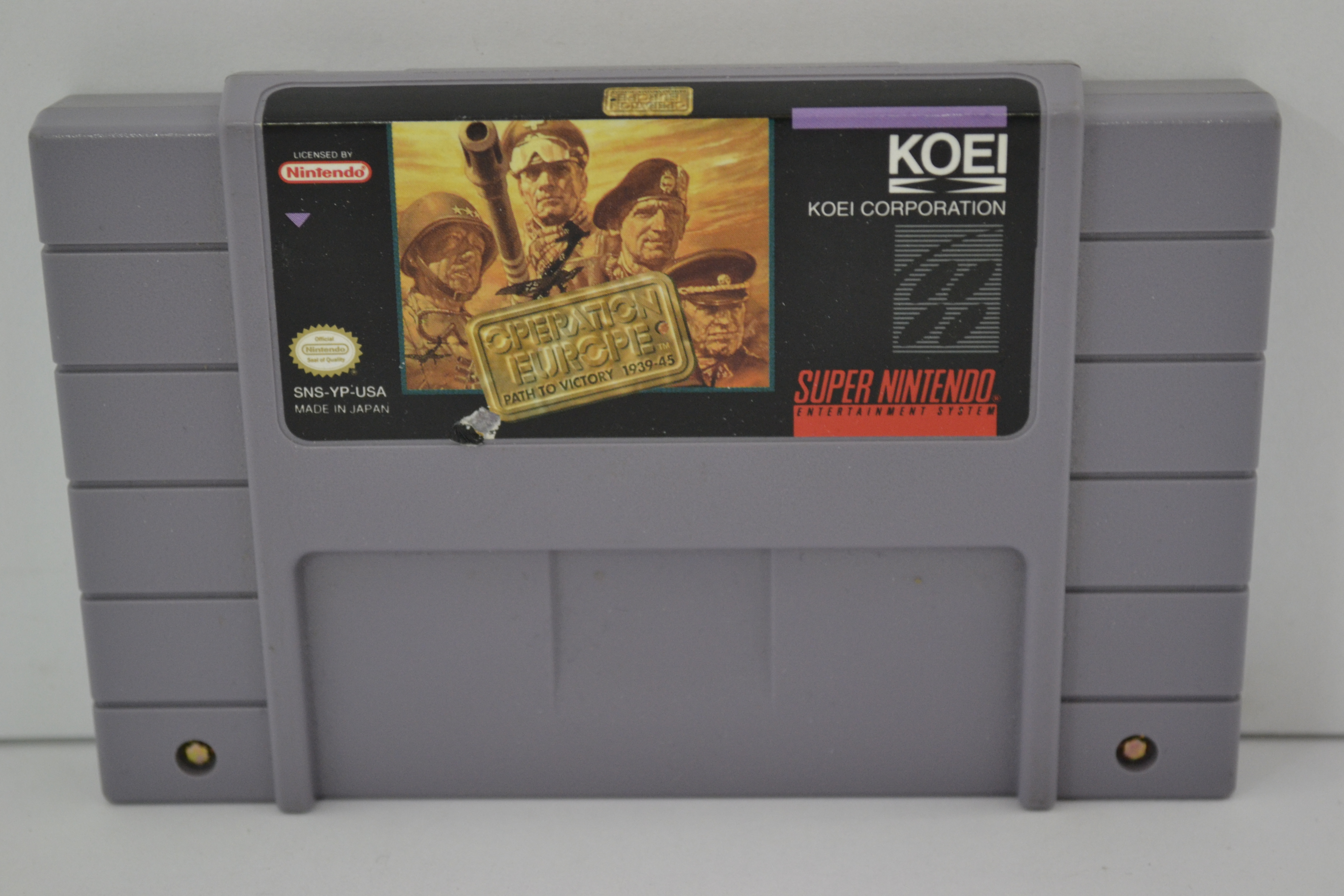 Operation Europe (SNES USA)