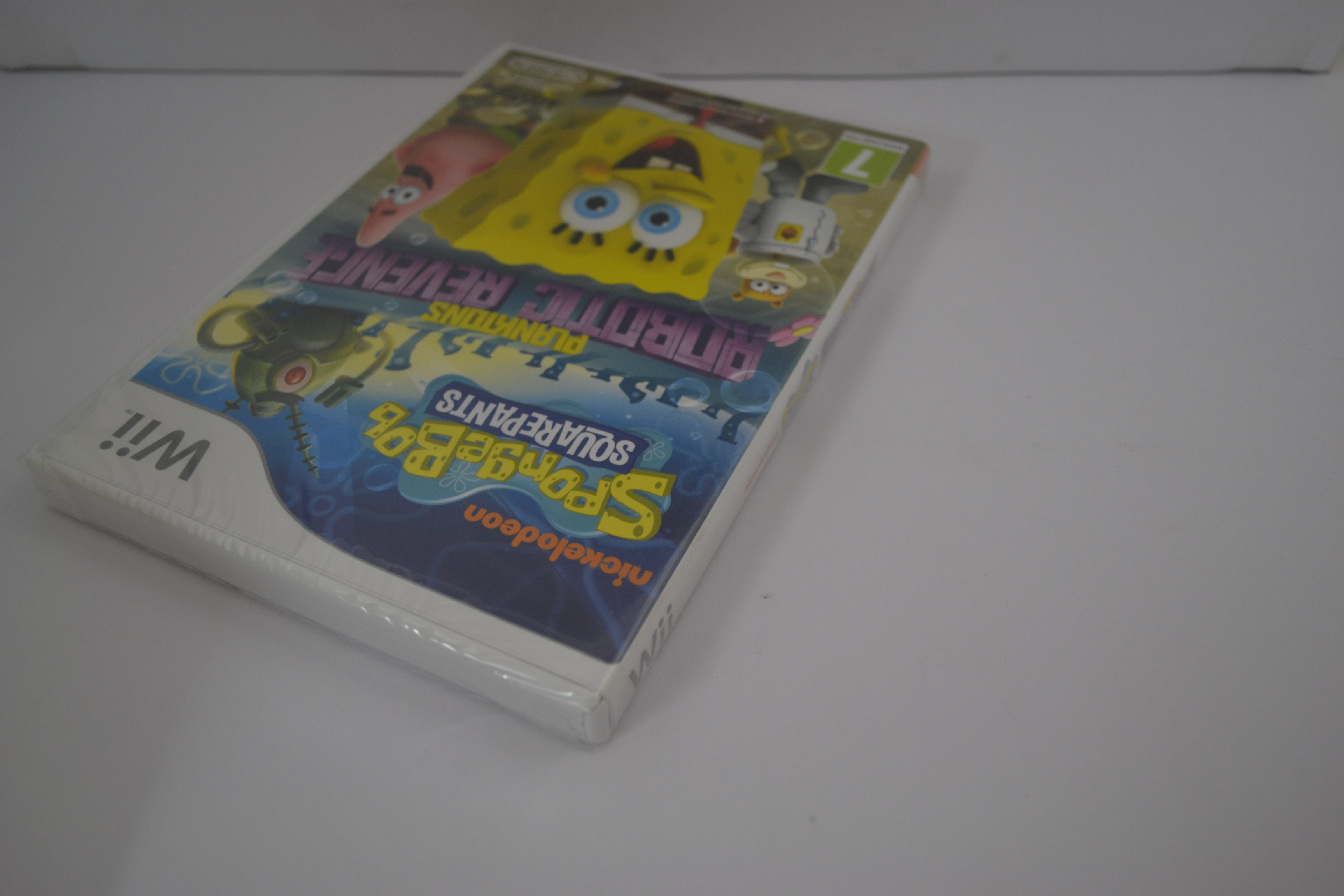 Spongebob Squarepants - Plankton's Robotic Revenge - SEALED (Wii FAH)