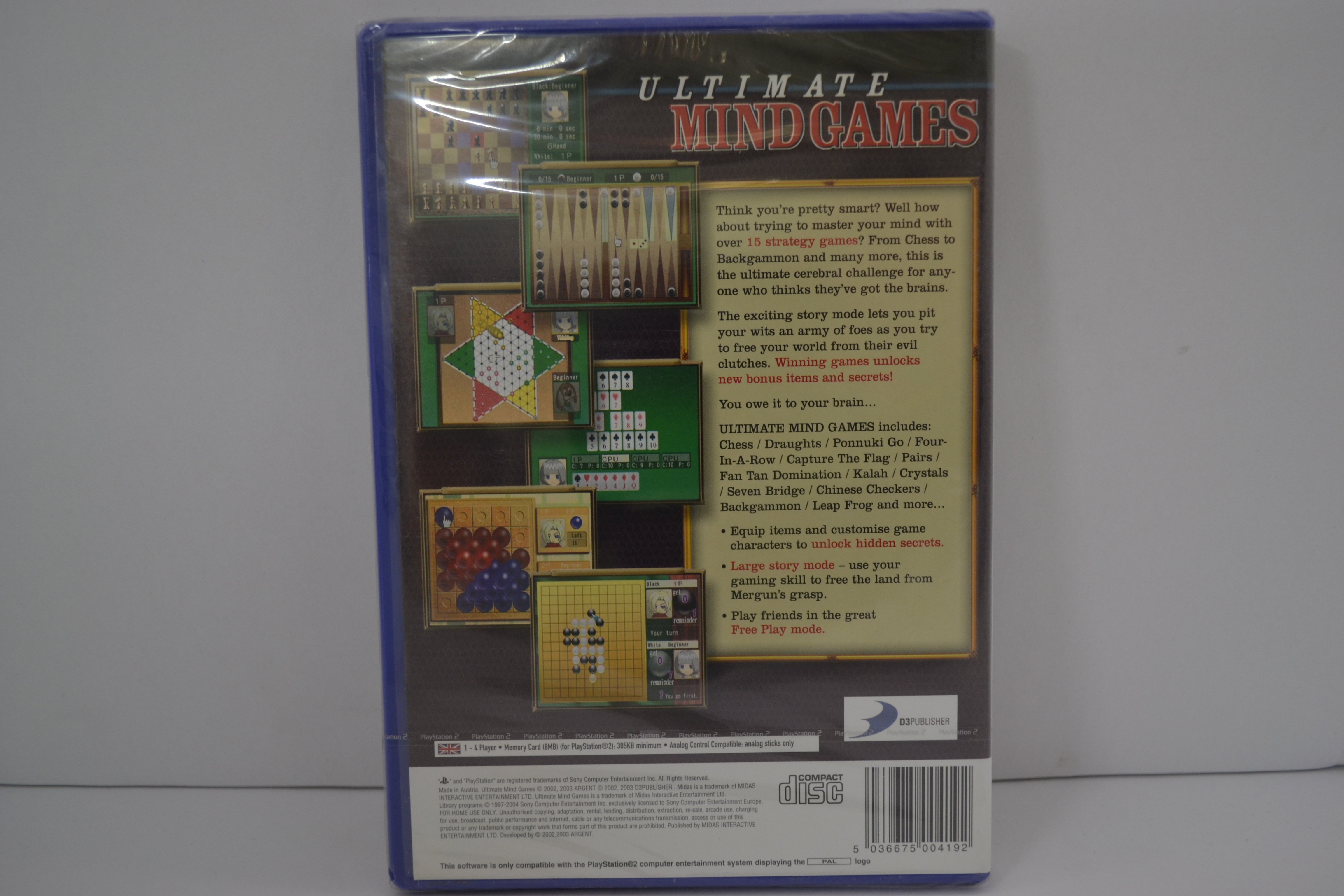 Ultimate Mind Games (PS2 PAL)
