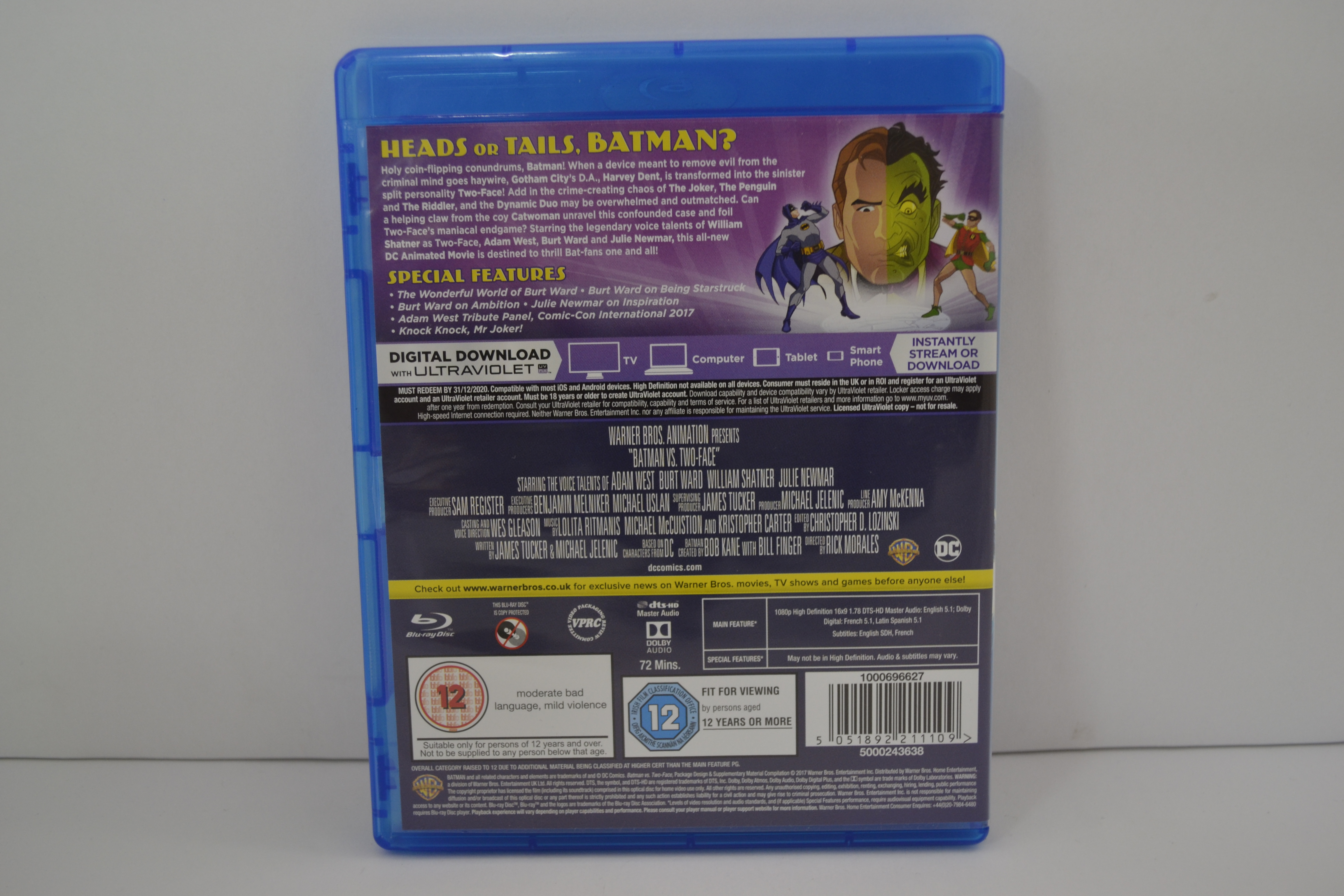 Batman vs. Two-Face (BLU-RAY)