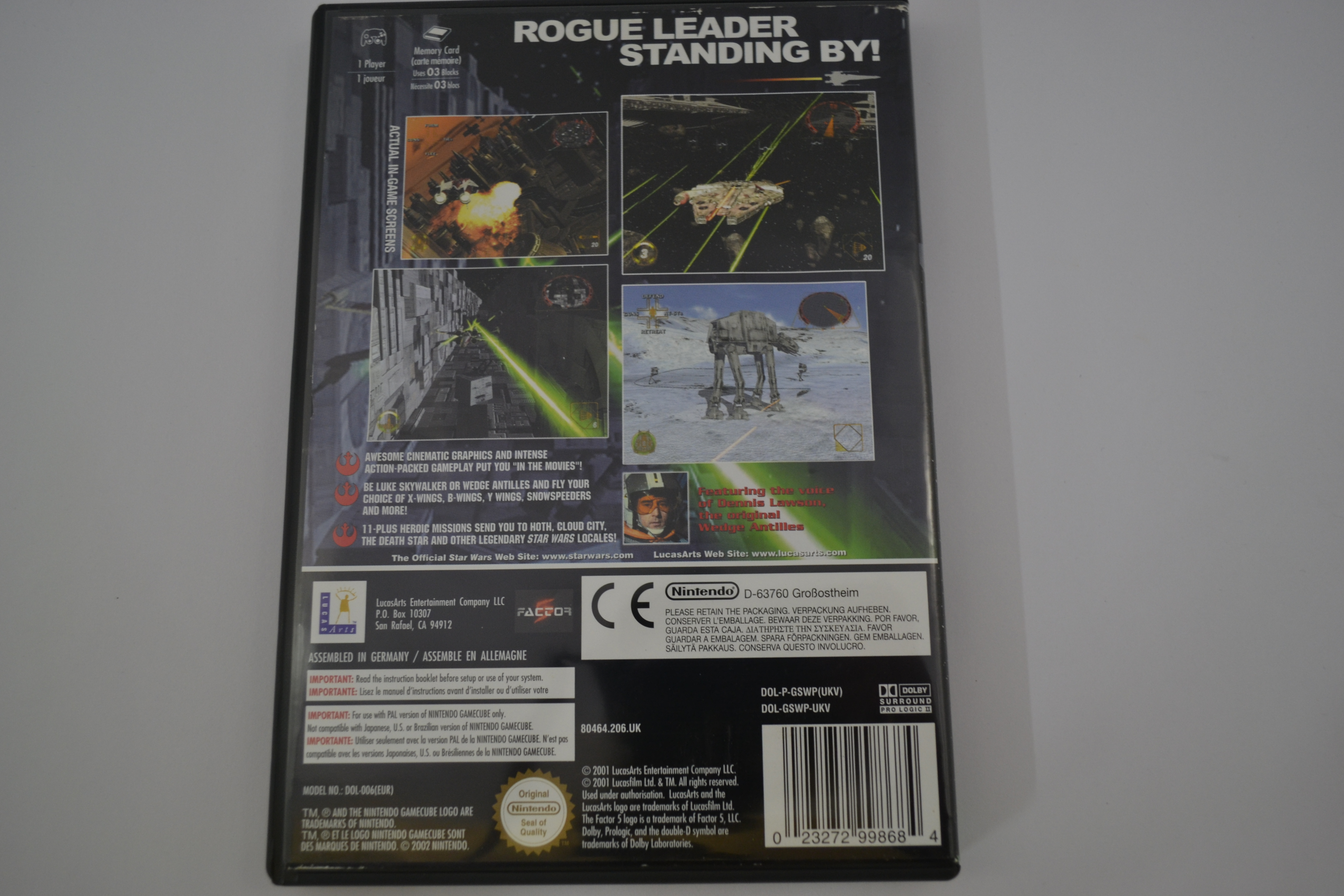 Star Wars - Rogue Squadron II (GC UKV)