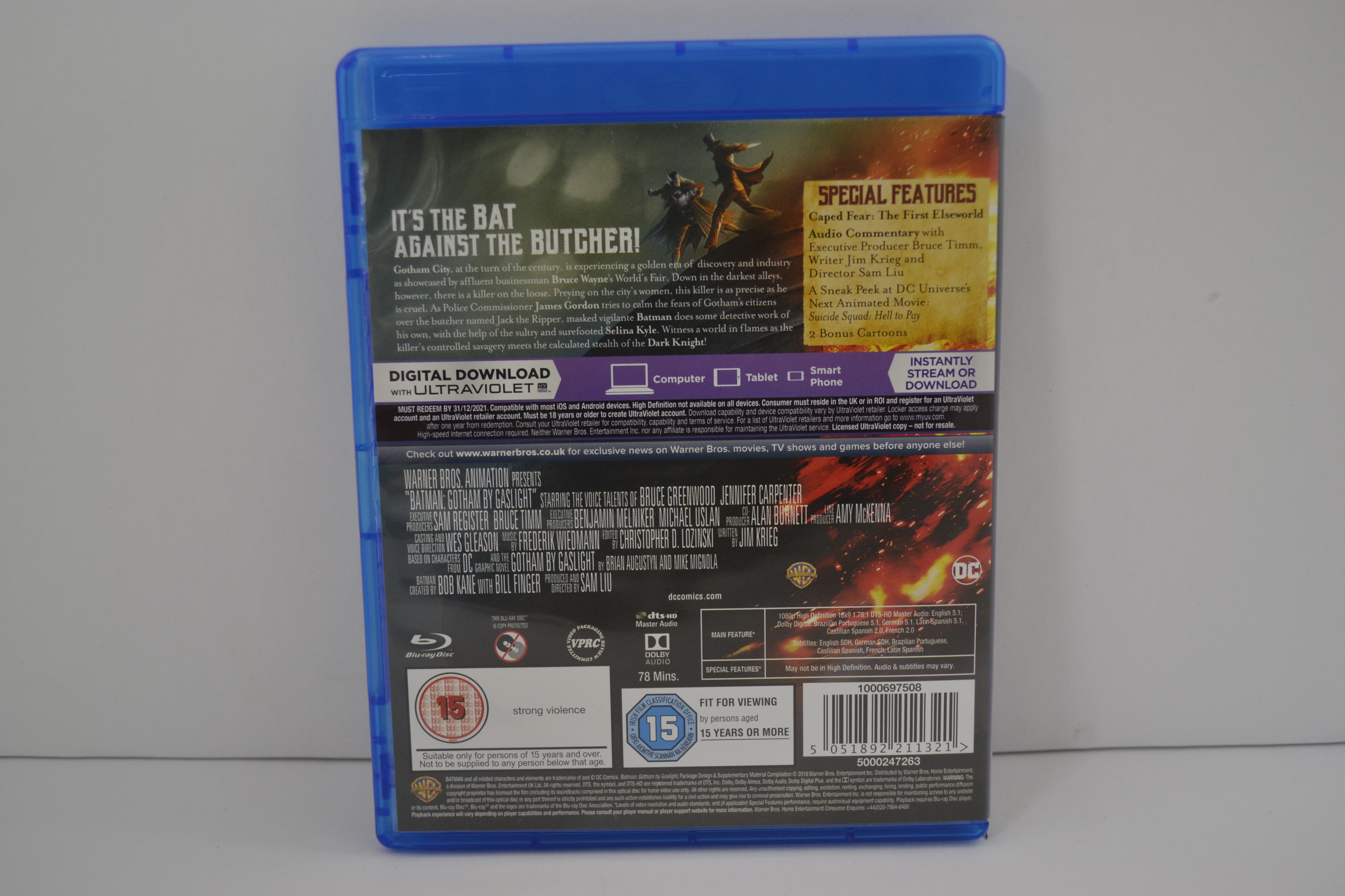 Batman - Gotham By Gaslight (BLU-RAY)