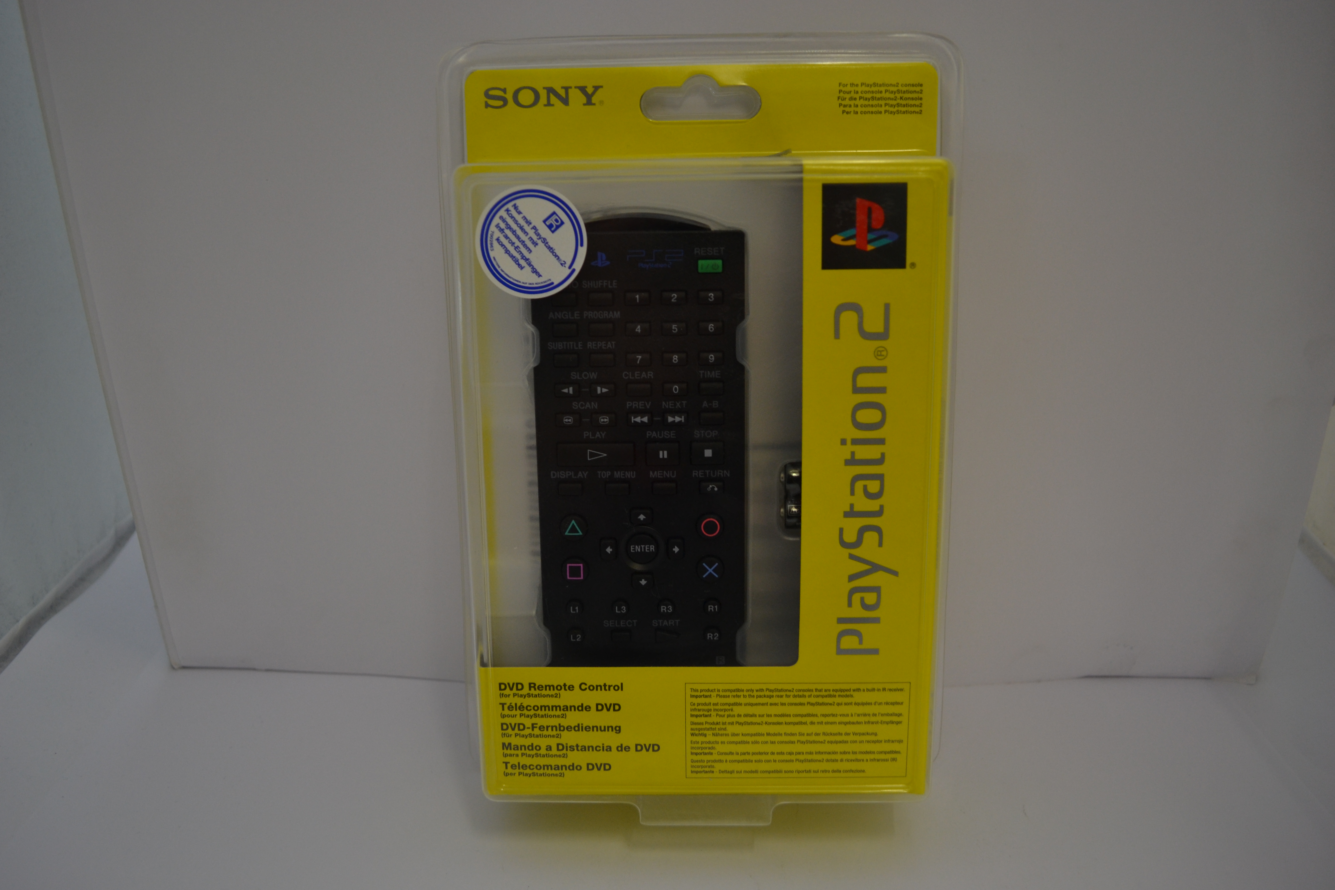 PS2 Official DVD Remote Control - NEW