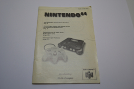 Nintendo 64 (N64 HOL MANUAL)