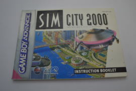 Sim City 2000 (GBA MANUAL EUR)