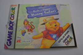 Pooh & Tigger's Hunny Safari (GBC EUR MANUAL)