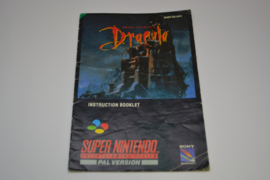 Bram Stoker's Dracula (SNES UKV MANUAL)