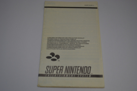 Super Nintendo (SNES EUR -3 MANUAL)