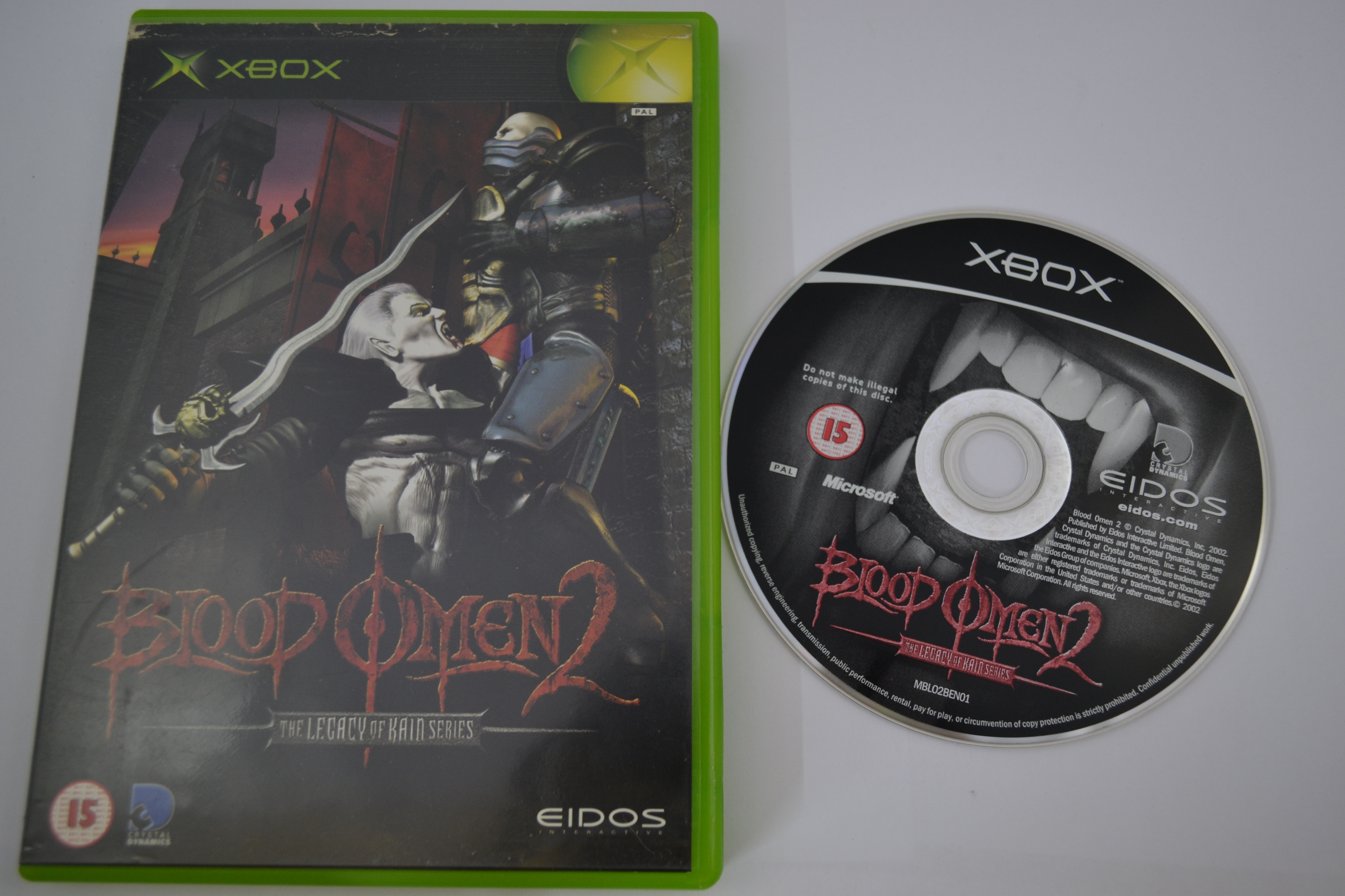 Blood Omen 2 - The Legacy of Kain Series (XBOX)