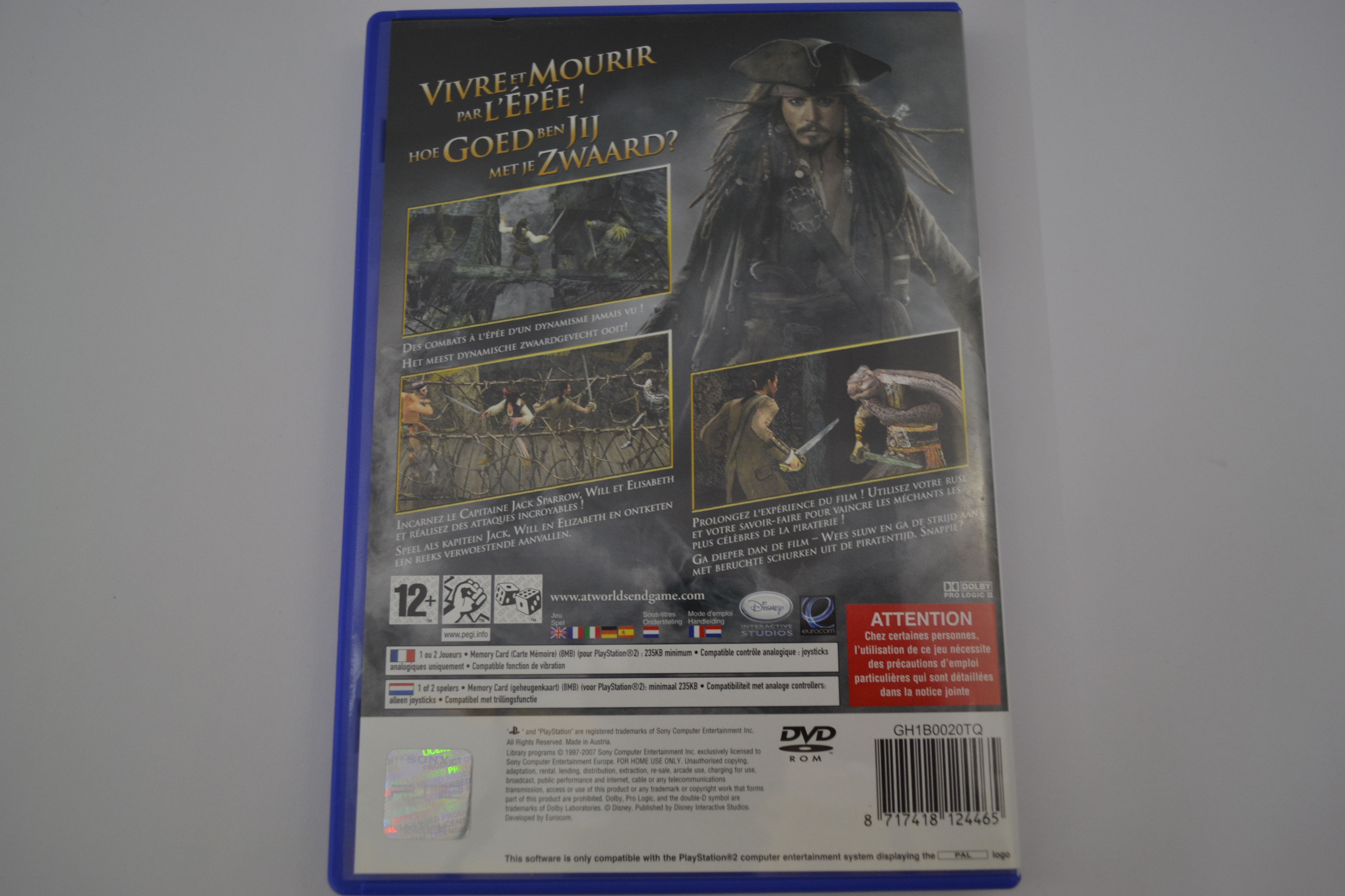 Pirates Of The Caribbean - At World's End (PS2 PAL)