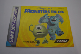 Monsters en Co (GBA HOL MANUAL)